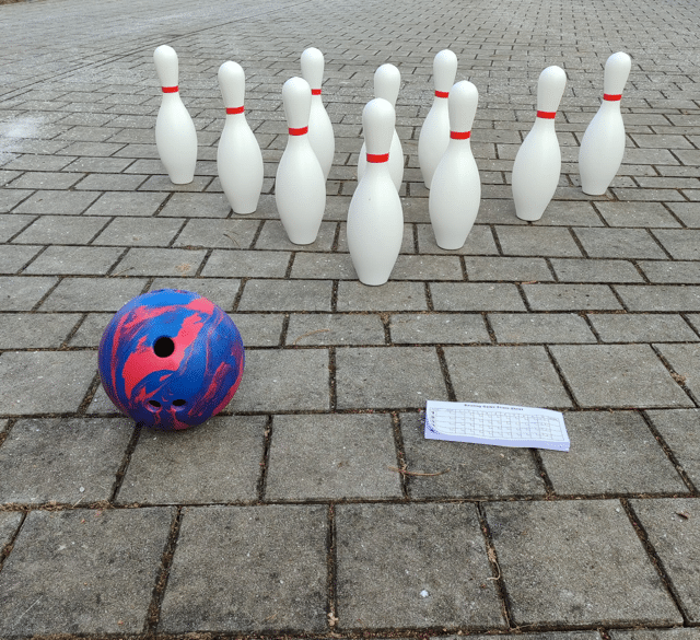 Outdoor Bowlingspiel
